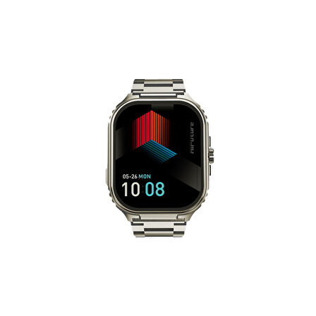 HiFuture Ultra3 PRO Bluetooth 5.3 AMOLED Ekran IP68 Su Geçirmez Sağlık ve Spor Takibi Akıllı Saat Gümüş
