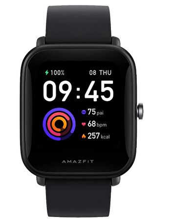 Amazfit Bip U Akıllı Saat Siyah (OUTLET) (12 AY EVOFONE GARANTİLİ)