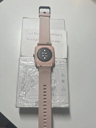 Amazfit Bip U Pro 40mm Pembe Akıllı Saat (OUTLET) (12 AY EVOFONE GARANTİLİ) 