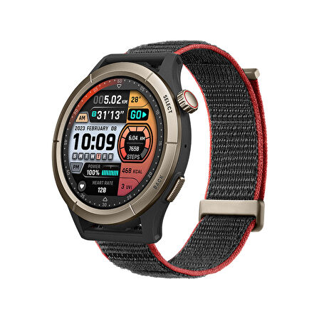 Amazfit Cheetah Pro Siyah-Titanyum Alaşım (Amazfit Türkiye Garantili)