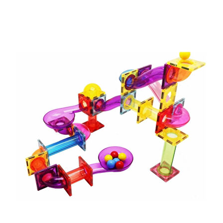 88106 Magnescape Run Manyetik Tiles 106 Parça -Başeltoys