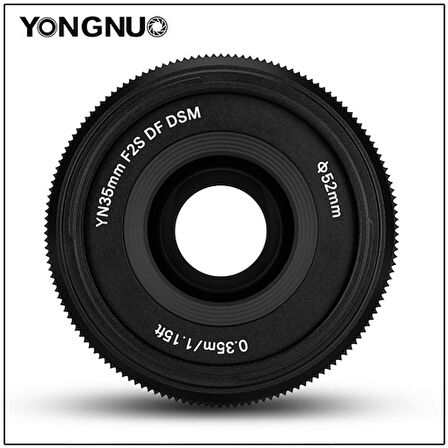 Yongnuo YN35mm F2S DF DSM Sony E Uyumlu Otofokus Lens