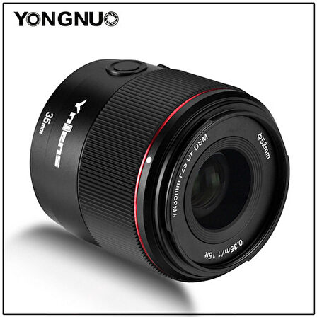 Yongnuo YN35mm F2S DF DSM Sony E Uyumlu Otofokus Lens