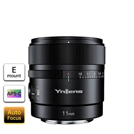 Yongnuo 11mm F/1.8S DA DSM WL Sony E-Mount Wireless APS-C Geniş Açı Lens