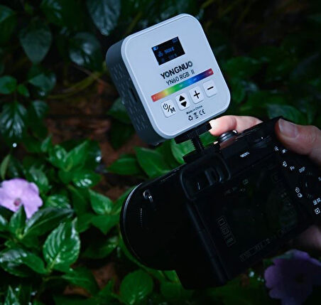 Yongnuo YN60-RGB II Dahili Bataryalı Mobil LED Işık - Beyaz Kasa