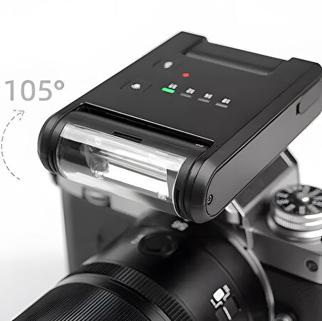 Yongnuo YN6 Micro Bataryalı Sony Uyumlu Tepe Flaşı (Siyah)