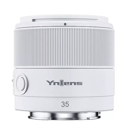 Yongnuo 35mm F1.8S DA DSM WL APS-C Otofokus Wireless Lens, Beyaz (Sony E)