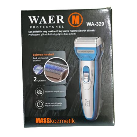 Waer WA329 Kuru Çok Amaçlı Tıraş Makinesi