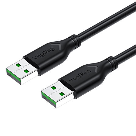 VegGieg USB-A Male to Male Uzatma USB 2.0 Kablo 3 Metre