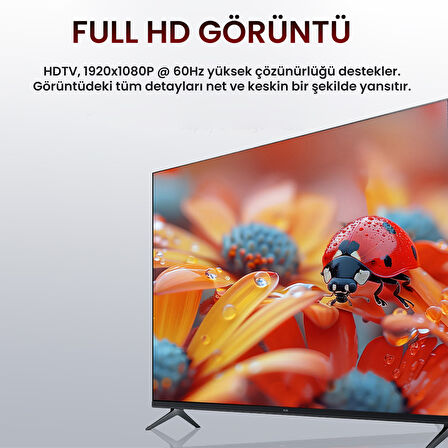 VegGieg 1080P Full HD 60Hz HDMI KVM Extender 60 Metre CAT5E/6 HDMI Menzil Genişletici Uzatıcı