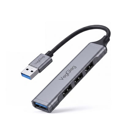 VegGieg 4 Portlu USB-A to USB 3.0 + 3*USB 2.0 Çoklayıcı Dönüştürücü USB Hub