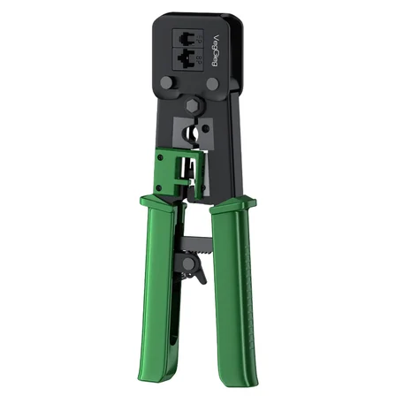 VegGieg 6P/8P Cat8 Cat7 Cat6 RJ45 Ethernet Jack Pensesi RJ11 RJ12 Telefon Kablosu Jak Kesme Soyma Sıkma Aleti