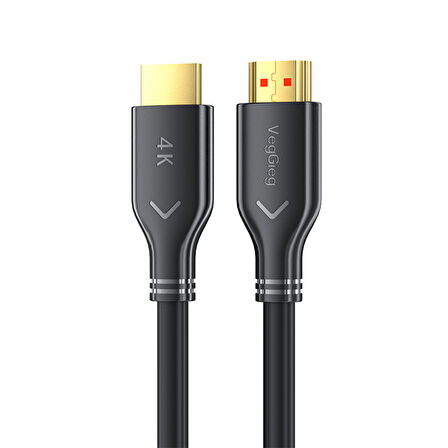 Veggieg V-H109 18Gbps HDR 4K 60Hz 3D HDMI 2.0 Kablo 5 Metre