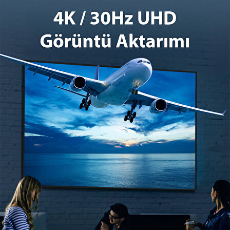 VegGieg 4K 30Hz Type-C to HDMI Çevirici Dönüştürücü Adaptör