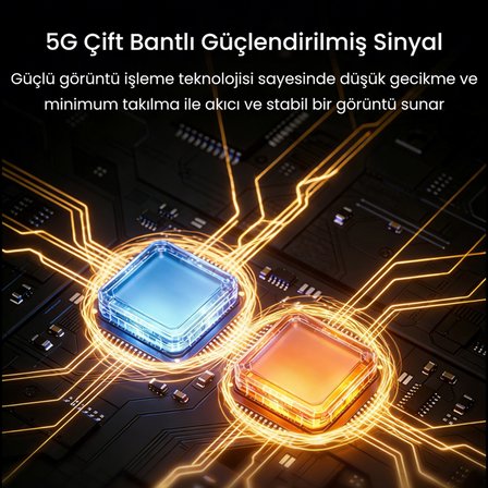 VegGieg 1080P 60Hz Kablosuz HDMI Görüntü Aktarım Cihazı Mini Wireless HD Display Adaptör Verici Alıcı Set