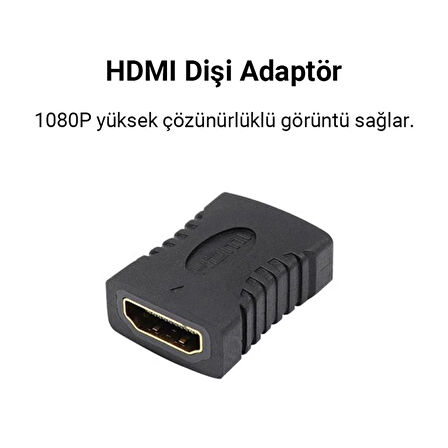 VegGieg HDMI Dişi to Dişi Birleştirme Uzatma Aparatı