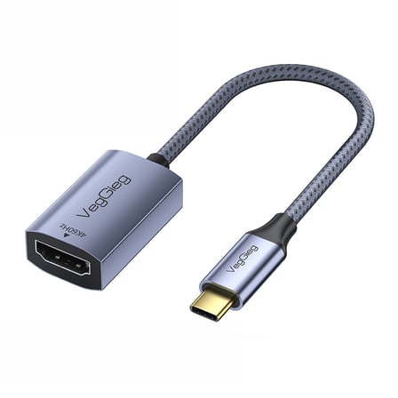 VegGieg Type-C to HDMI 4K 60Hz OFC Bakır Çevirici Dönüştürücü Adaptör