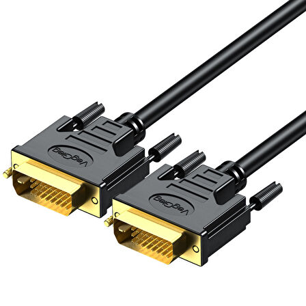 VegGieg 24+1 DVI to DVI Görüntü Aktarma Kablosu 3 Metre