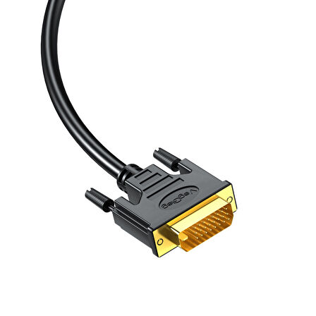 VegGieg HDMI  DVI 24+1 Görüntü Kablosu 1.5 Metre
