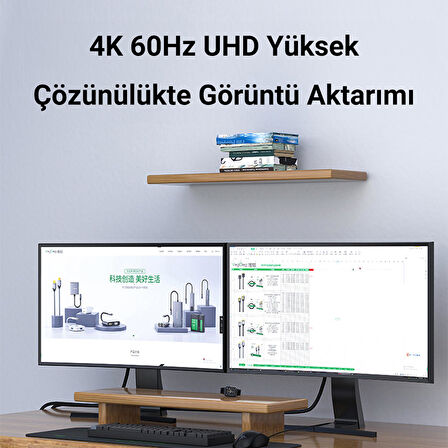 VegGieg 4K/60Hz 2K/165Hz Displayport 1.2 Kablo 1.5 Metre