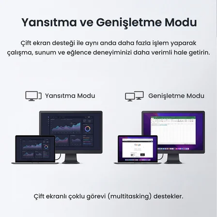 VegGieg Mini DisplayPort (DP) to VGA Full HD 1080P Görüntü Video Aktarım Kablosu 1.5 Metre
