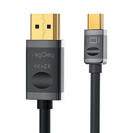 VegGieg 4K Mini Displayport to Display Port Kablo 1.5 Metre