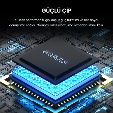 VegGieg HDMI to VGA Full HD 1080P 60Hz Çevirici Dönüştürücü Adaptör