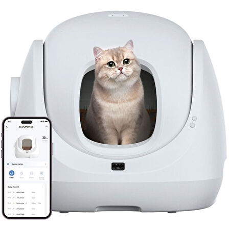 Catlink Scooper Se Lite Otomatik Kedi Tuvaleti 65 lt