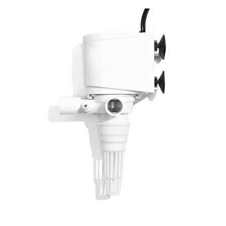 Jingye Akvaryum Dalgıç Filtre Pompası Beyaz 15W, 800L/H, 1m
