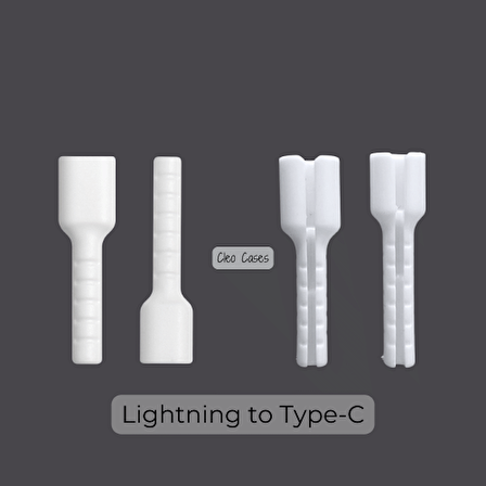  Şarj Kablo Koruyucu - Type-C to Lightning
