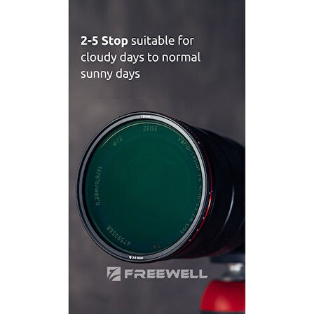 Freewell Standart Day Variable Nd Filtre (2 Ila 5 Stop) 82MM