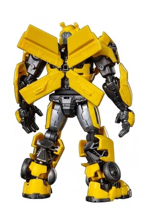 Blokees Transformers Bumblebee Işıklı Model Seti - 79 Parça Eklem Hareketli Oyuncak Figür