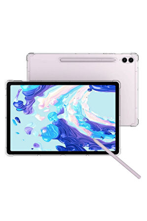 Galaxy Tab S10 Ultra Uyumlu 14.6 inç Nitro Anti Shock Silikon Kapak