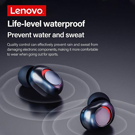 Lenovo PD1X TWS bluetooth 5.0 Kulakiçi Kablosuz Telefon Kulaklığı Siyah