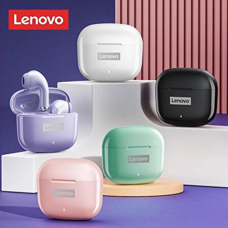 Lenovo Lp40 Pro Livepods Tws Bluetooth 5.0 Kablosuz Kulaklık Beyaz