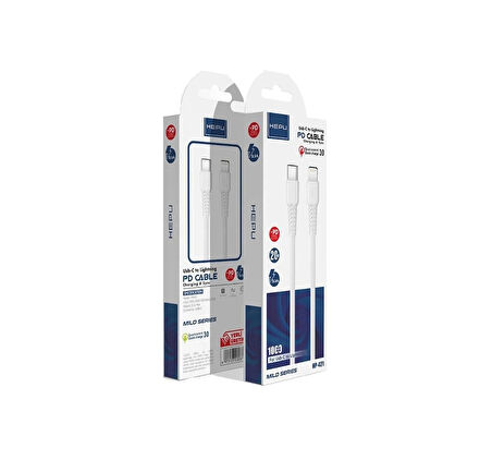 HEPU Type-C to Lightning HP-421 MILD USB Kablo – iPhone Uyumlu PD Destekli Hızlı Şarj (1 Metre)