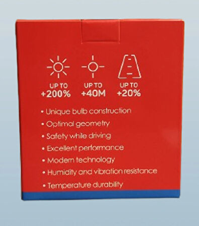 General Trust Megalıght Ultra H7 12v 55w 200 % Fazla Işık