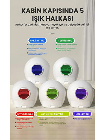 ELS Pet S30 Pro 2. Nesil Otomatik Akıllı Kedi Tuvaleti