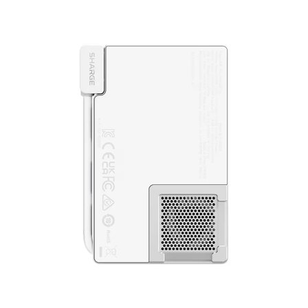 Sharge Disk Pro 1TB Dahili NVMe SSD’li Aktif Soğutmalı 5’i 1 Arada USB-C Çok Portlu Hub, 10Gbps Taşınabilir SSD, HDMI 2.1 ve USB-A Destekli