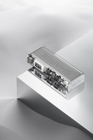 Sharge 140W - Yüksek Güçlü Ve Şeffaf Tasarımlı Powerbank Gri