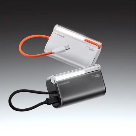 Sharge Flow 3 10000 mAh 45W Kompakt Tasarımlı Powerbank Taşınabilir Hızlı Şarj Cihazı