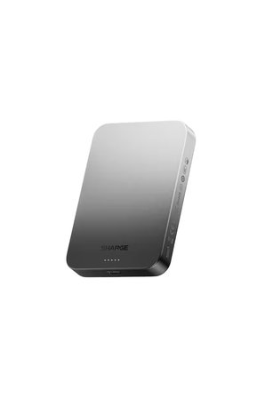 Sharge AeroMag 10.000mAh 20W Ultra Slim MagSafe Powerbank - 14.3mm İncelik & Havacılık Sınıfı Metal Gövde - N52 15 15W Kablosuz  Taşınabilir Şarj