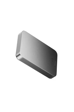 Sharge AeroMag 10.000mAh 20W Ultra Slim MagSafe Powerbank - 14.3mm İncelik & Havacılık Sınıfı Metal Gövde - N52 15 15W Kablosuz  Taşınabilir Şarj