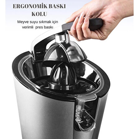 Rowenger D-8036F 600WATT Elektrikli Narenciye Sıkacağı Portakal Sıkacağı Meyve Sıkacağı