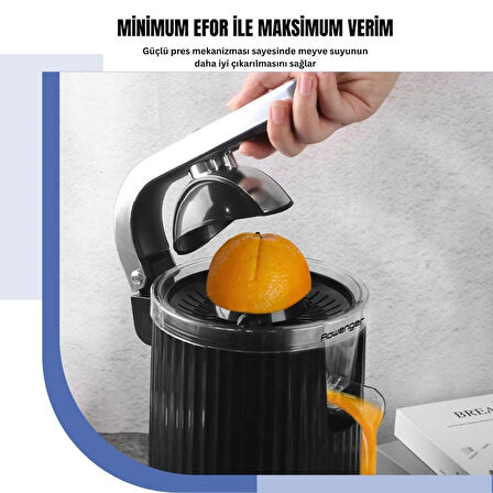 Rowenger D-8037F 600watt Elektrikli Narenciye Sıkacağı Meyve Sıkacağı Portakal Sıkacağı