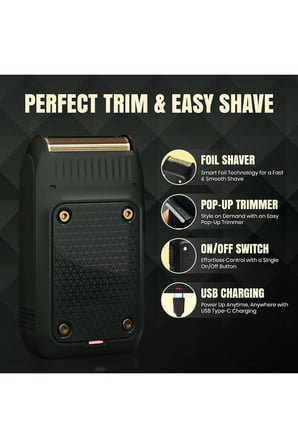 Saç Sakal Tıraş Makinesi Seti Metal Trimmer Shaver | V-270 & V-353