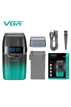V-640 S2 & V-308 3'lü Berber Tıraş Makinesi Seti 9000 RPM Clipper Trimmer Metal Shaver