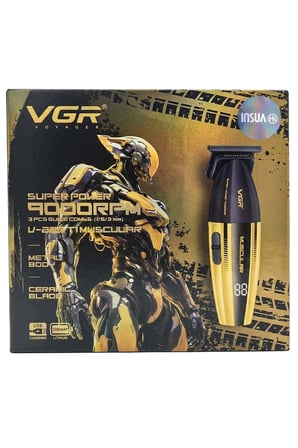 Tıraş Makinesi V-285T & V-359 Tıraş Makinesi - 9000 RPM DLC Trimmer IPX6 Folyo Shaver - 2'li Berber Seti