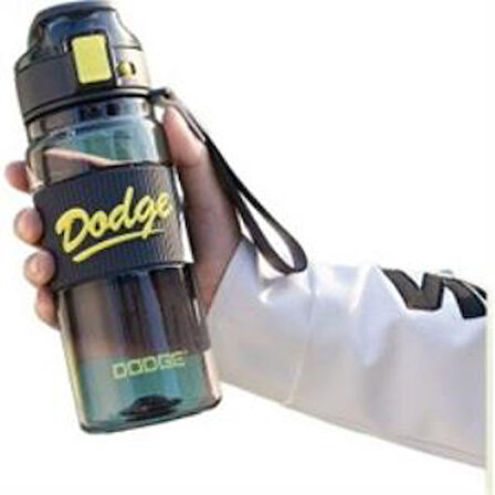 Dodge DL-24637 670ml Siyah Pipetli Tritan Matara