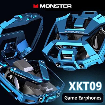 Monster Airmars XKT09 Kablosuz Gaming Kulaklık Lacivert